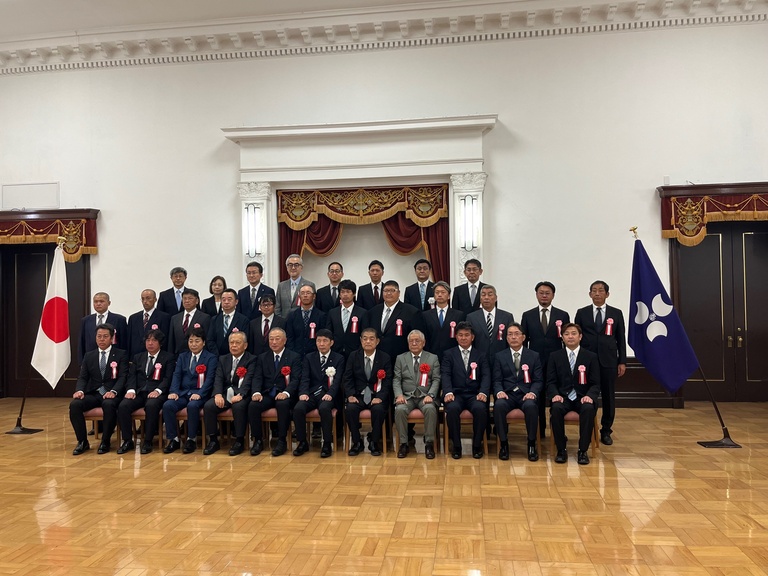 群馬県知事表彰を受賞