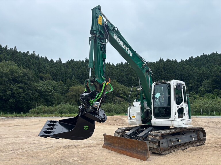 次世代建設機械【チルトローテータ】導入