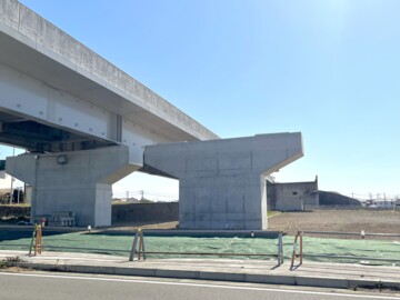 前橋笠懸道路赤堀今井地区改良その他工事（上武道路）